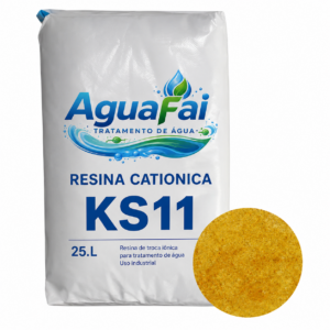 Resina cationica para abrandador saco 25l